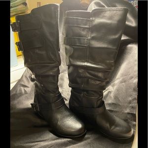 Womens JG faux leather boots